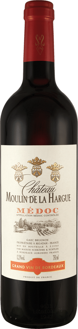 Château Moulin de la Hargue Médoc AOC 2016