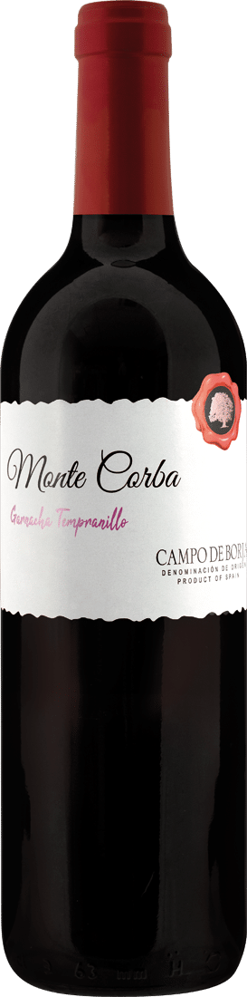 Bodegas Aragonesas Monte Corba Garnacha-Tempranillo D.O. 2021