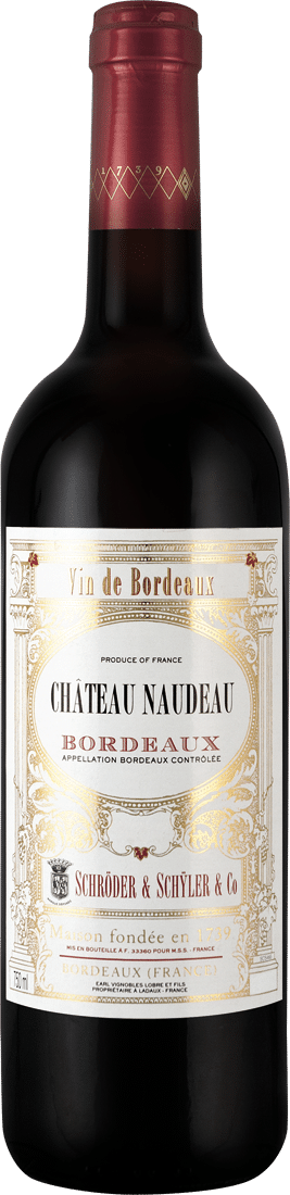 Schröder & Schÿler Château Naudeau Rouge AOC 2020