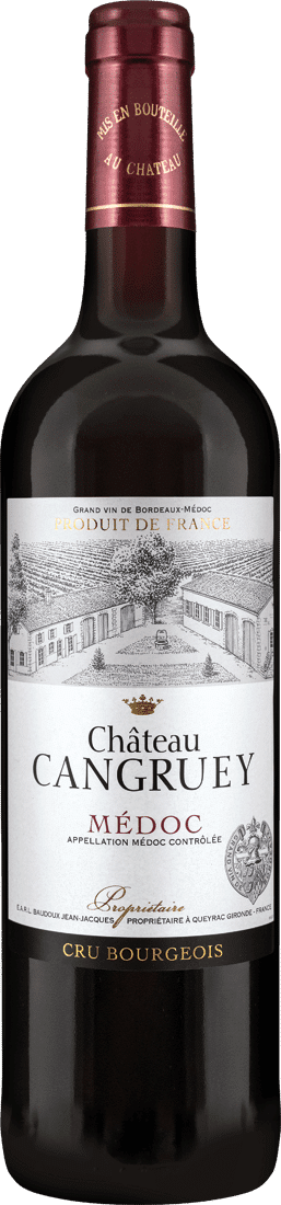 Château Cangruey Médoc Cru Bourgeois AOC 2015