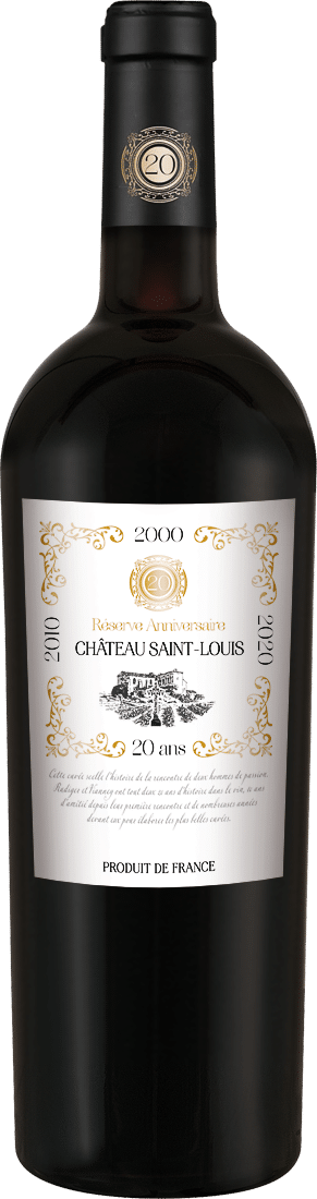 Château Saint-Louis Réserve Anniversaire 20 ans AOP 2018