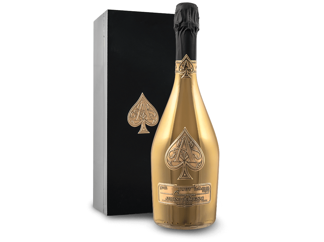 Armand de Brignac Champagner Gold Brut in Holzkiste