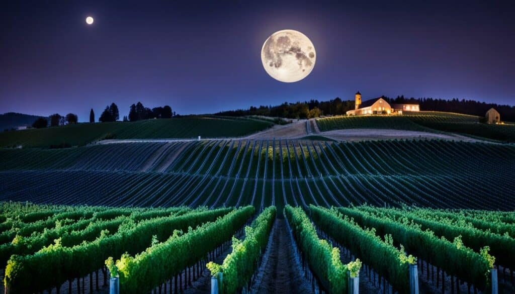 Mondphasen und biodynamischer Weinbau
