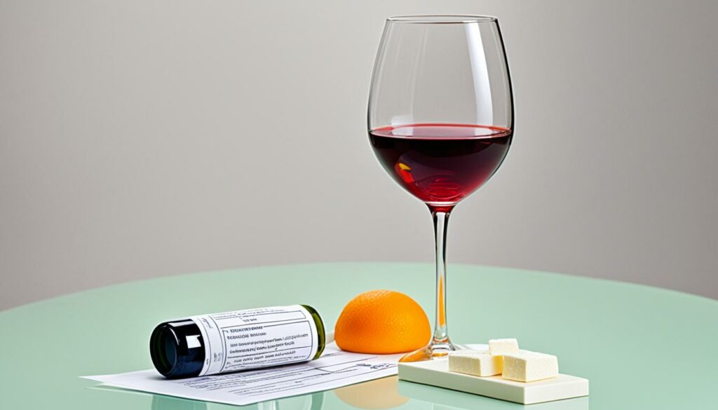 Wechselwirkungen Medikamente und Wein